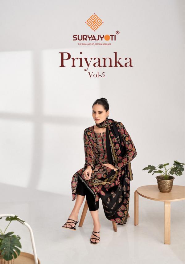 SuryaJyoti Priyanka Vol-05 – Dress Material